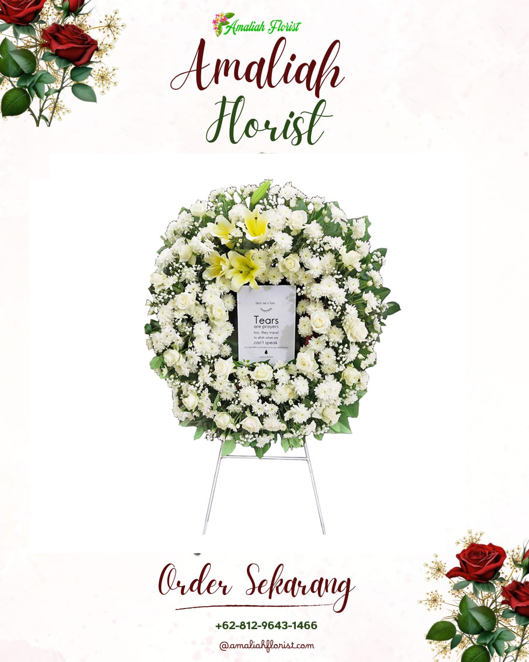 Krans Bunga Duka Pasirian